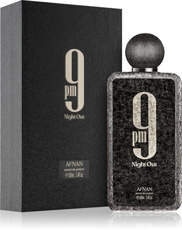 Extract de parfum Afnan 9 pm Night Out, Unisex - 100ml