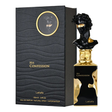 Apa de Parfum His Confession, Lattafa, Barbati - 100ml - Secret Scent
