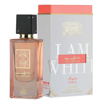 Apă de parfum Lattafa Ana Abiyedh Coral, Unisex - 60ml - Secret Scent