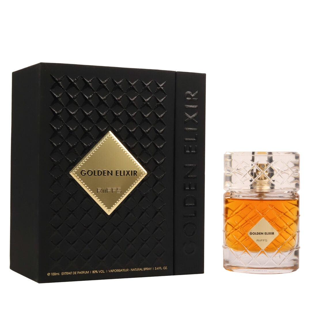 Extract de parfum Riiffs Golden Elixir, Unisex - 100 ml - Secret Scent