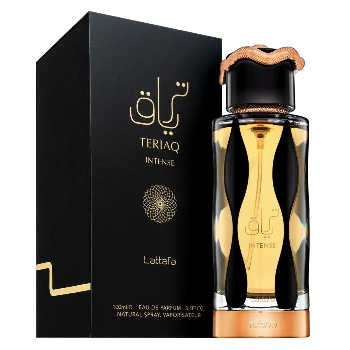 Apa de Parfum Teriaq Intense, Lattafa, Unisex - 100ml - Secret Scent