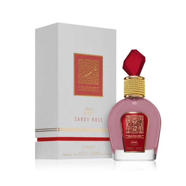 Apa de parfum Lattafa Candy Rose, Thameen, Femei, 100 ml - Secret Scent