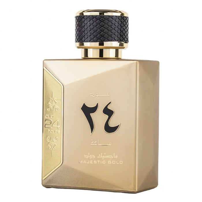 Apa de parfum Ard Al Zaafaran Oud 24 Hours Majestic Gold, Unisex - 100ml