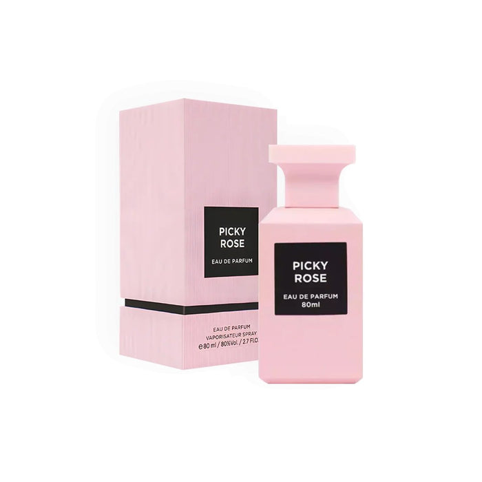 Apa de parfum, Fragrance World, Picky Rose, unisex, 80 ml - Secret Scent