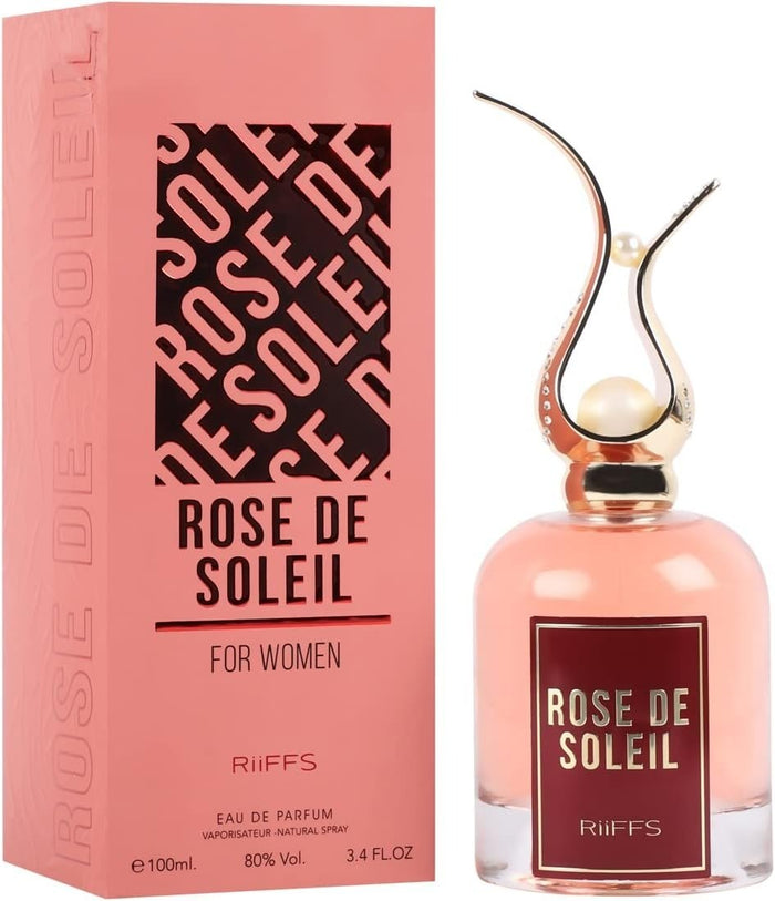 Apa de Parfum Rose De Soleil, Riiffs, Femei - 100ml - Secret Scent