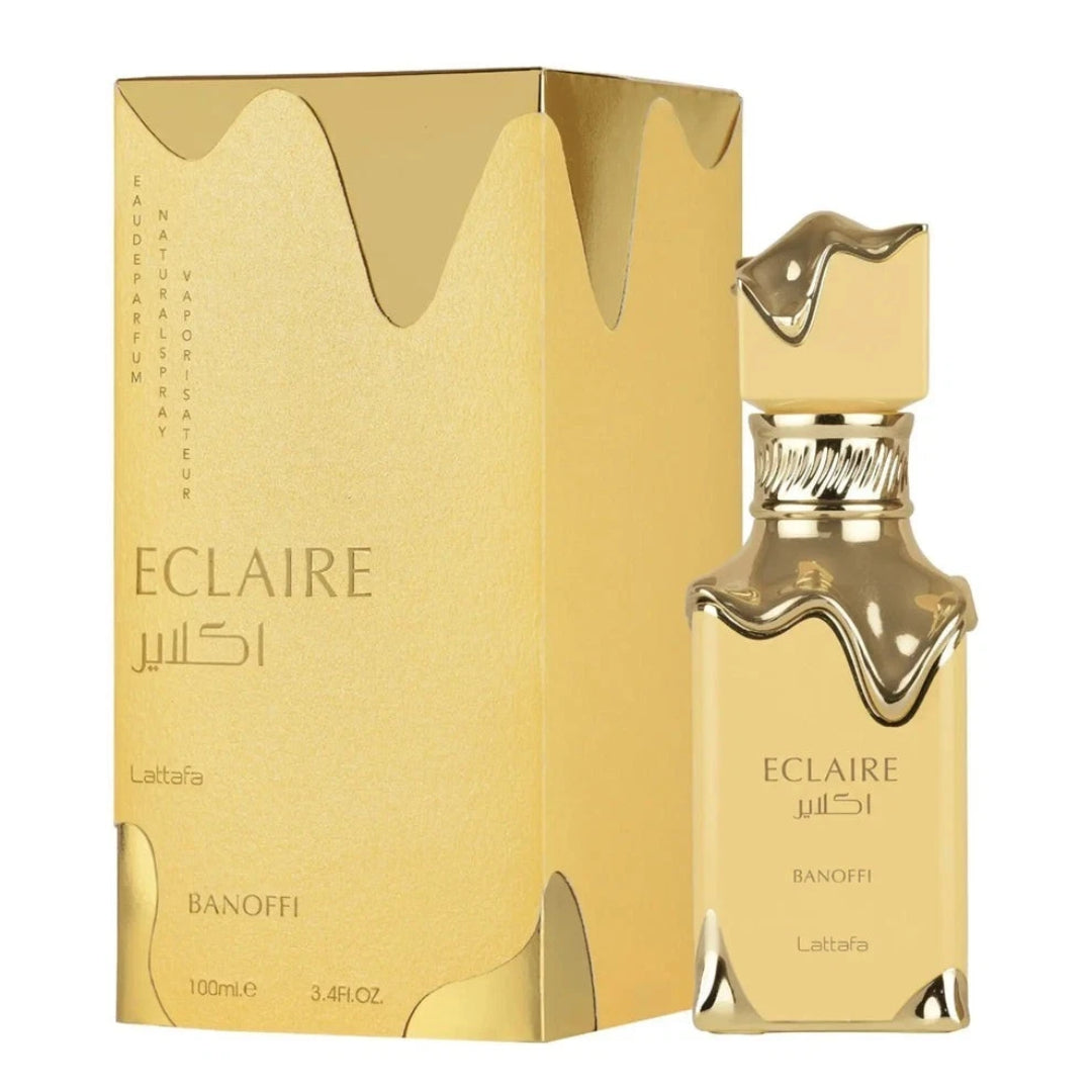 Apa de Parfum Eclaire Banoffi, Lattafa, Unisex - 100ml - Secret Scent