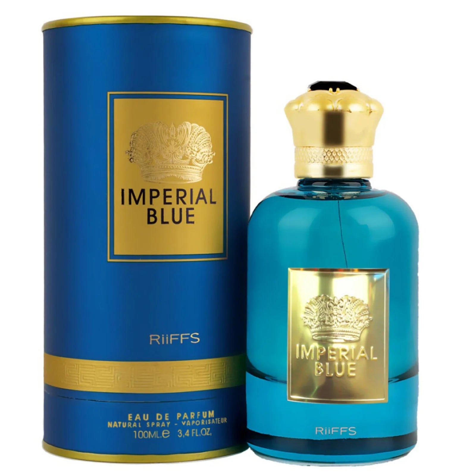 Apa de Parfum Imperial Blue, Riiffs, Barbati - 100ml - Secret Scent