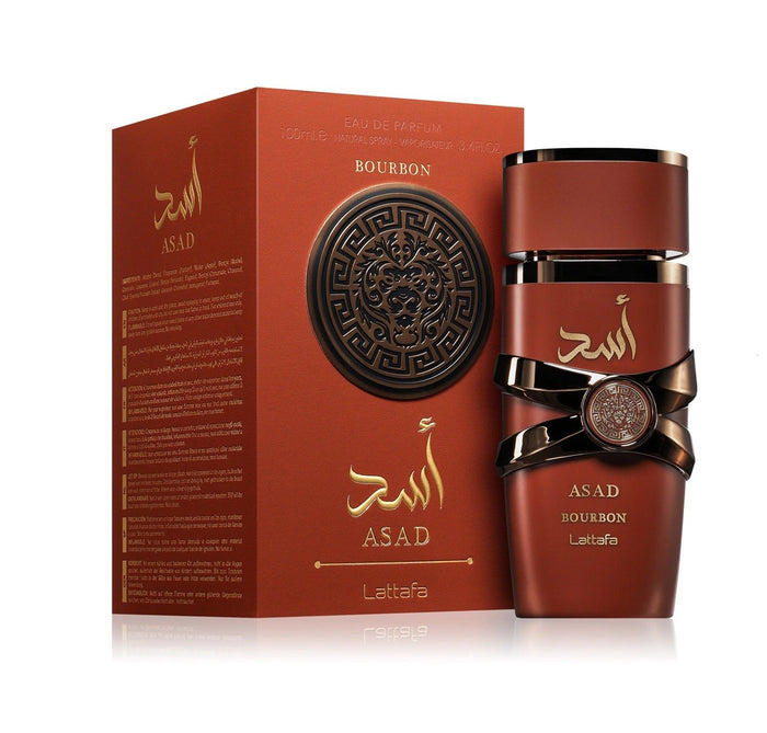 Apa de Parfum Asad Bourbon, Lattafa, Barbati - 100ml - Secret Scent