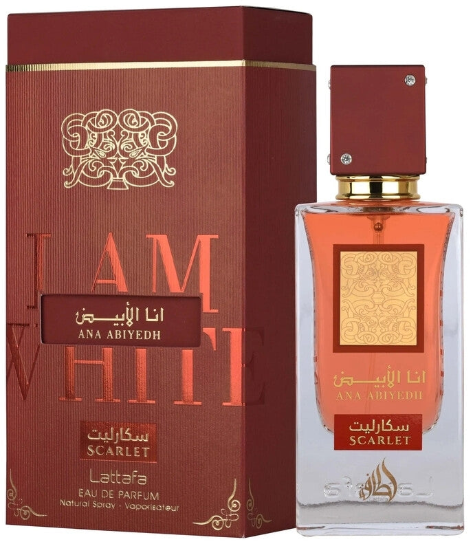 Apa de parfum Ana Abiyedh Scarlet, Lattafa, Femei - 60 ml - Secret Scent