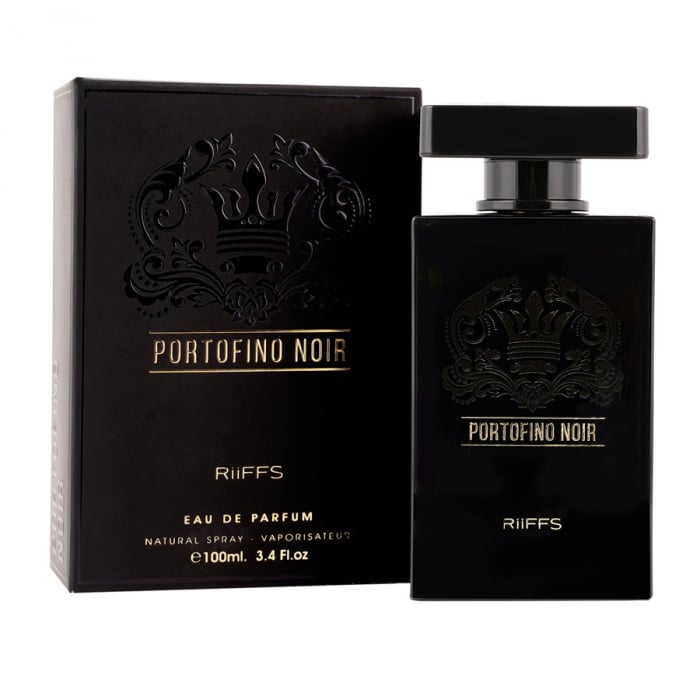 Apa de parfum Portofino Noir, Riiffs, apa de parfum 100ml, barbati - Secret Scent