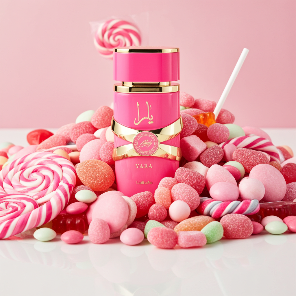 Apa de Parfum Yara Candy, Lattafa, Femei - 100ml - Secret Scent