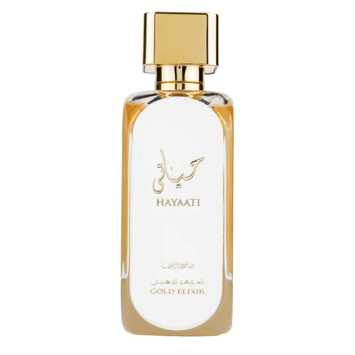 Apa de Parfum Hayaati Gold Elixir, Lattafa, Femei - 100ml - Secret Scent