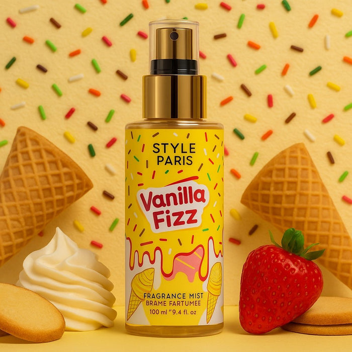 Spray de corp Vanilla Fizz - Style Paris, 100 ml - Secret Scent